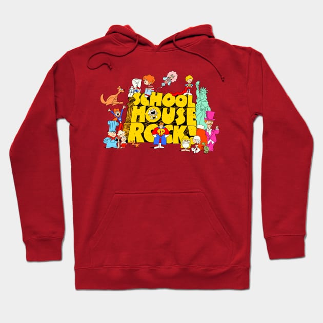 School House Rock Hoodie by ThirteenthFloor